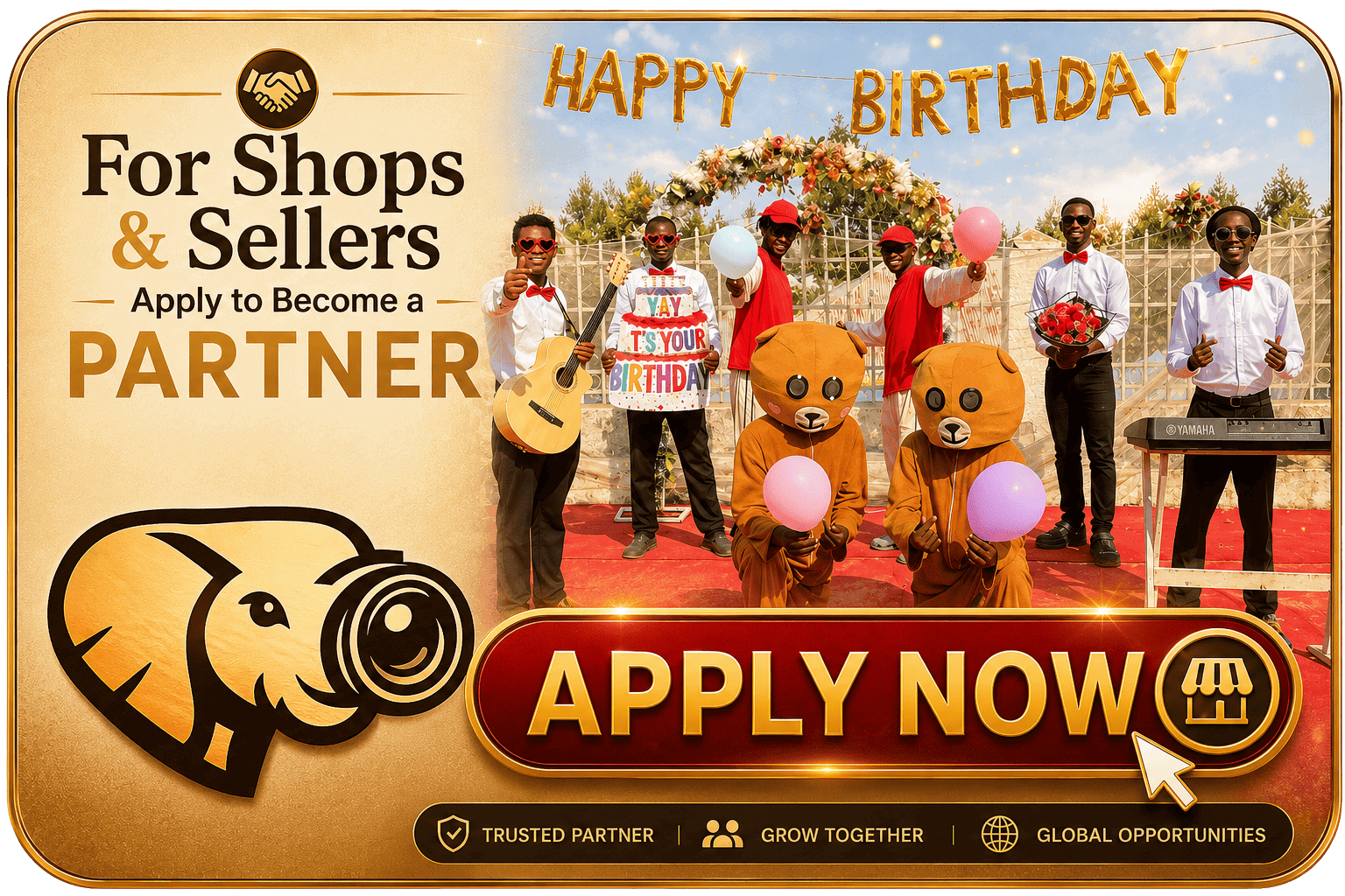 For shops, resellers and agents